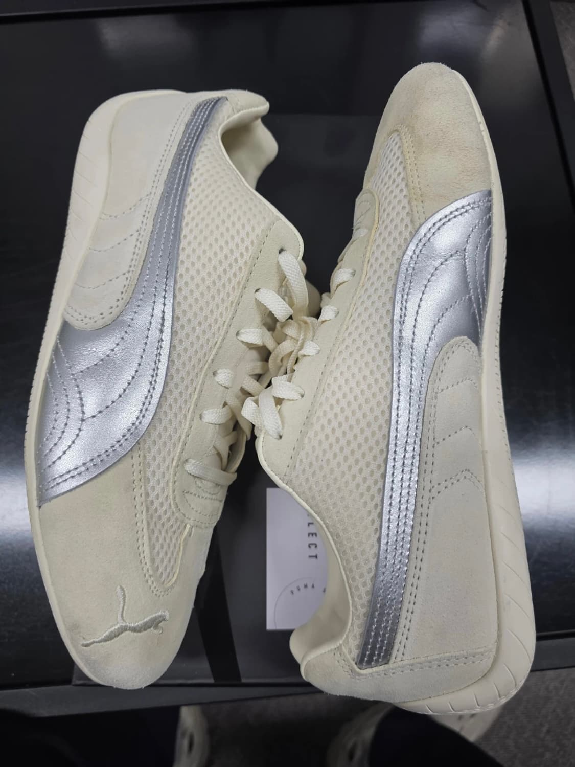 [265] 푸마 스피드캣 프리미엄 아이보리 매트 실버 상품이미지7
