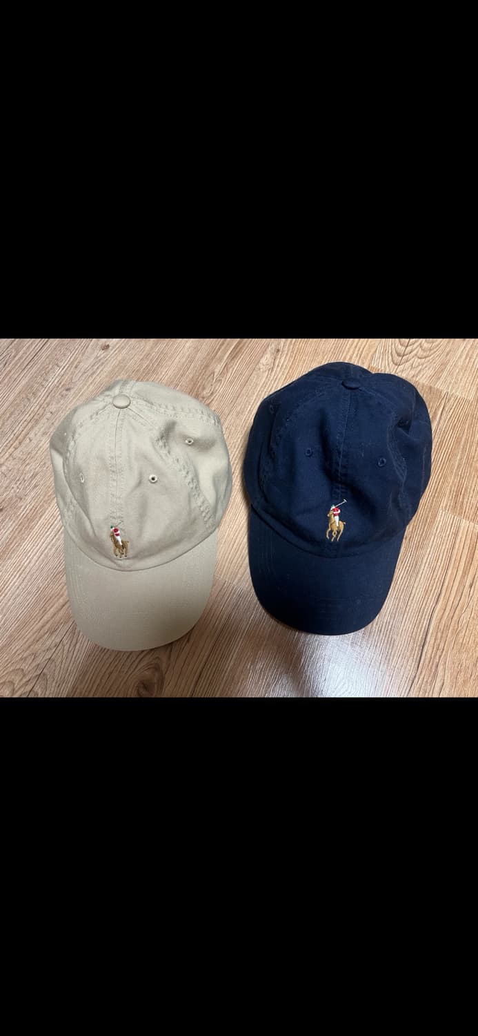 폴로 랄프로렌 가죽스트랩 볼캡 free 상품이미지1