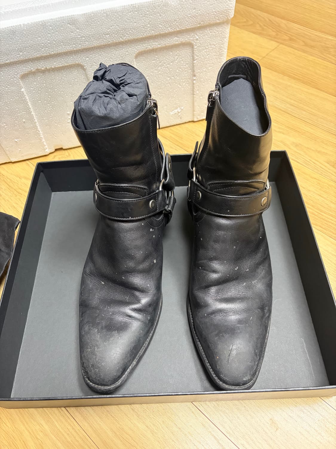 생로랑 모터사이클 부츠, 생로랑 하네스 부츠 상품이미지2