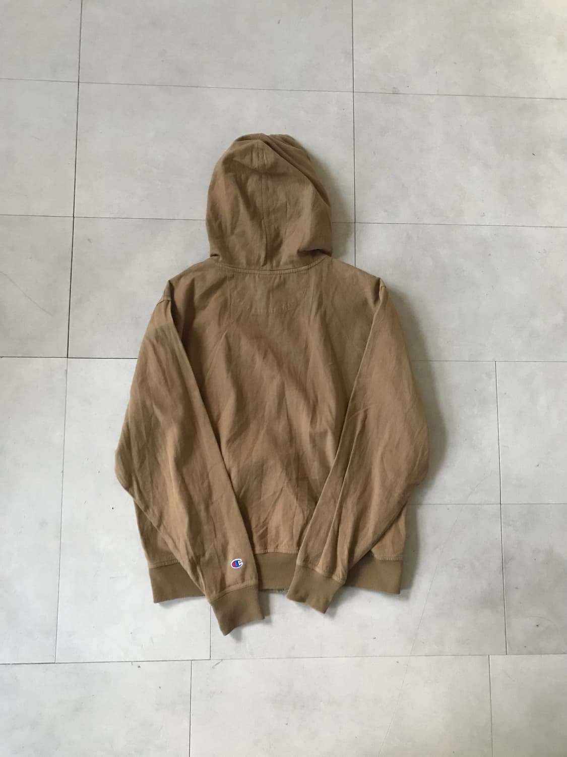 챔피언 베이지브라운 워크 후드집업 상품이미지7