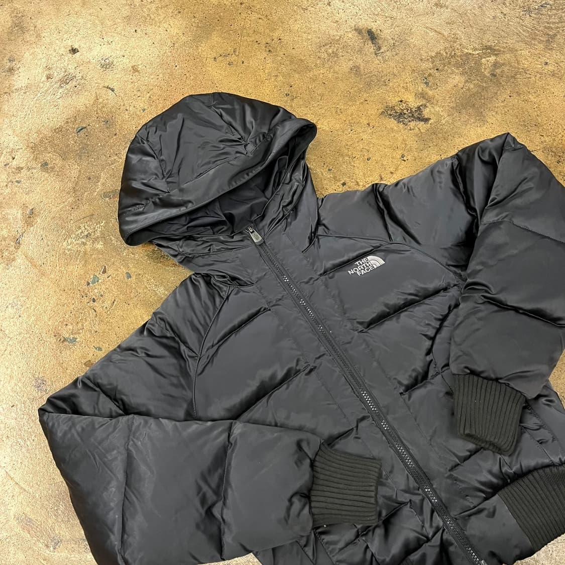 노스페이스 크롭 후드 숏패딩  상품이미지1