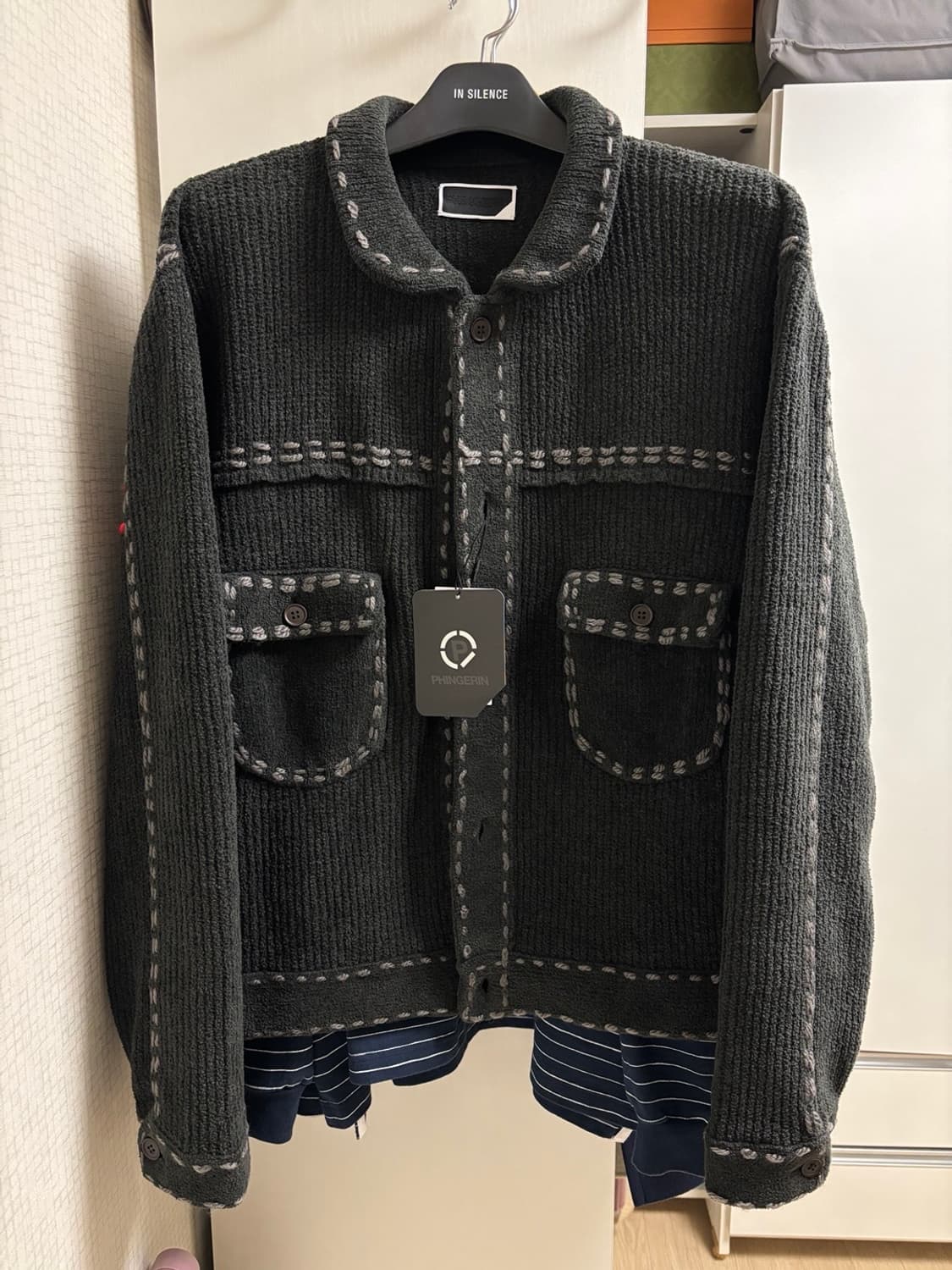 Phingerin x Beauty&Youth 24aw 니트 가디건 L 상품이미지2