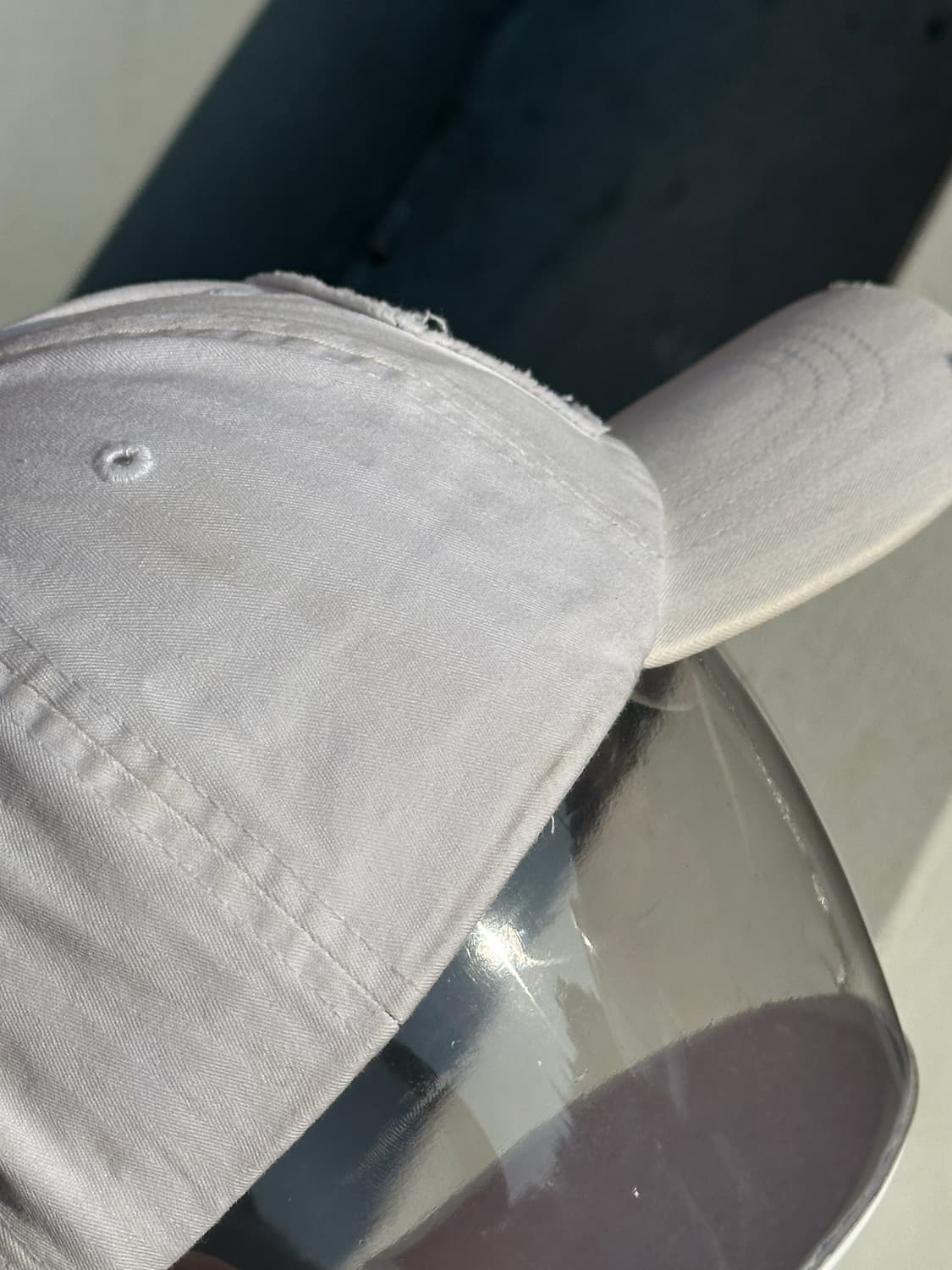 [M-L] 버켄스탁 스포츠 아메리칸 컬쳐 패치 화이트 볼캡 모자 상품이미지5