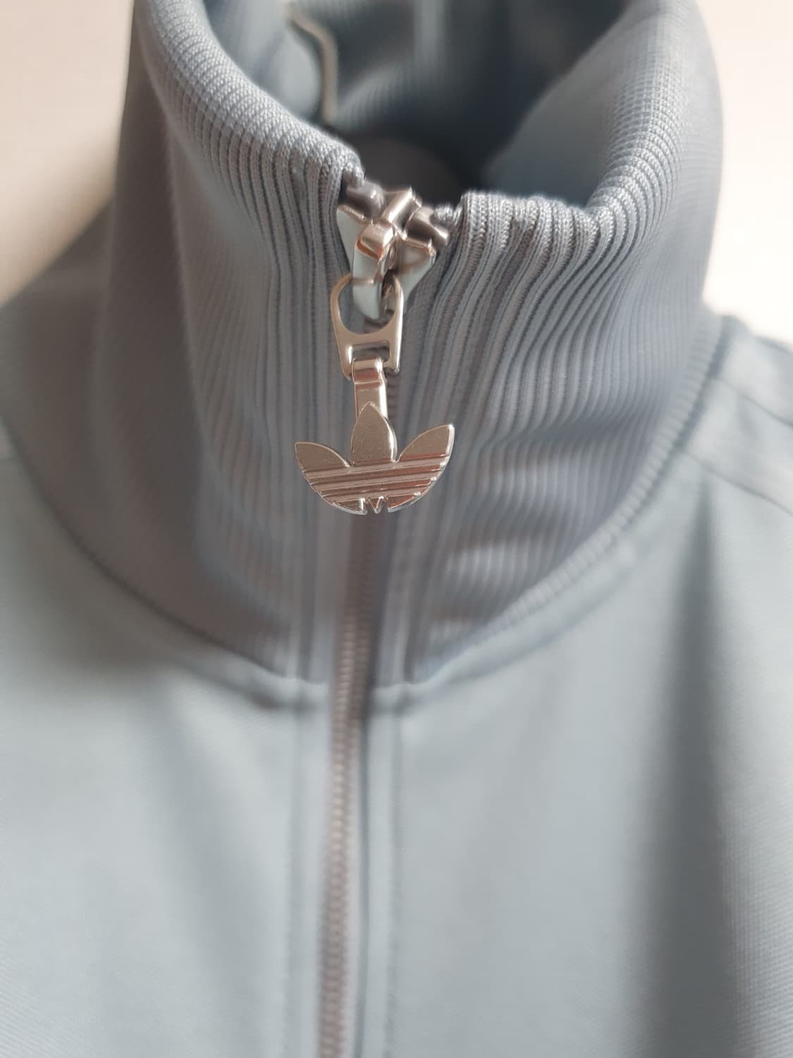 아디다스 베켄바우어 져지 삼선 트랙탑 져지 아이스블루 XL 상품이미지4