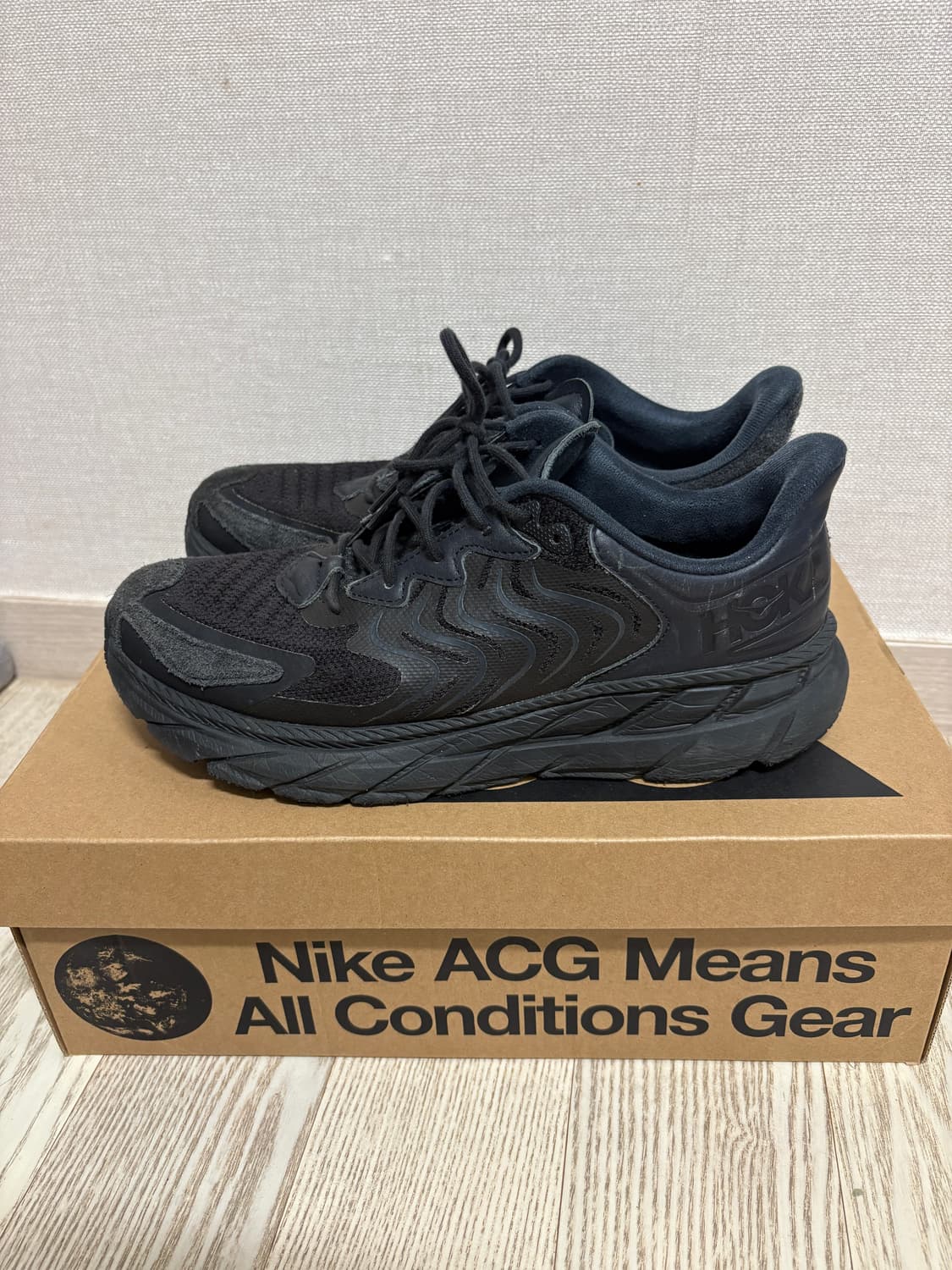 호카 클리프톤 LS 블랙 아스팔트 285 상품이미지2