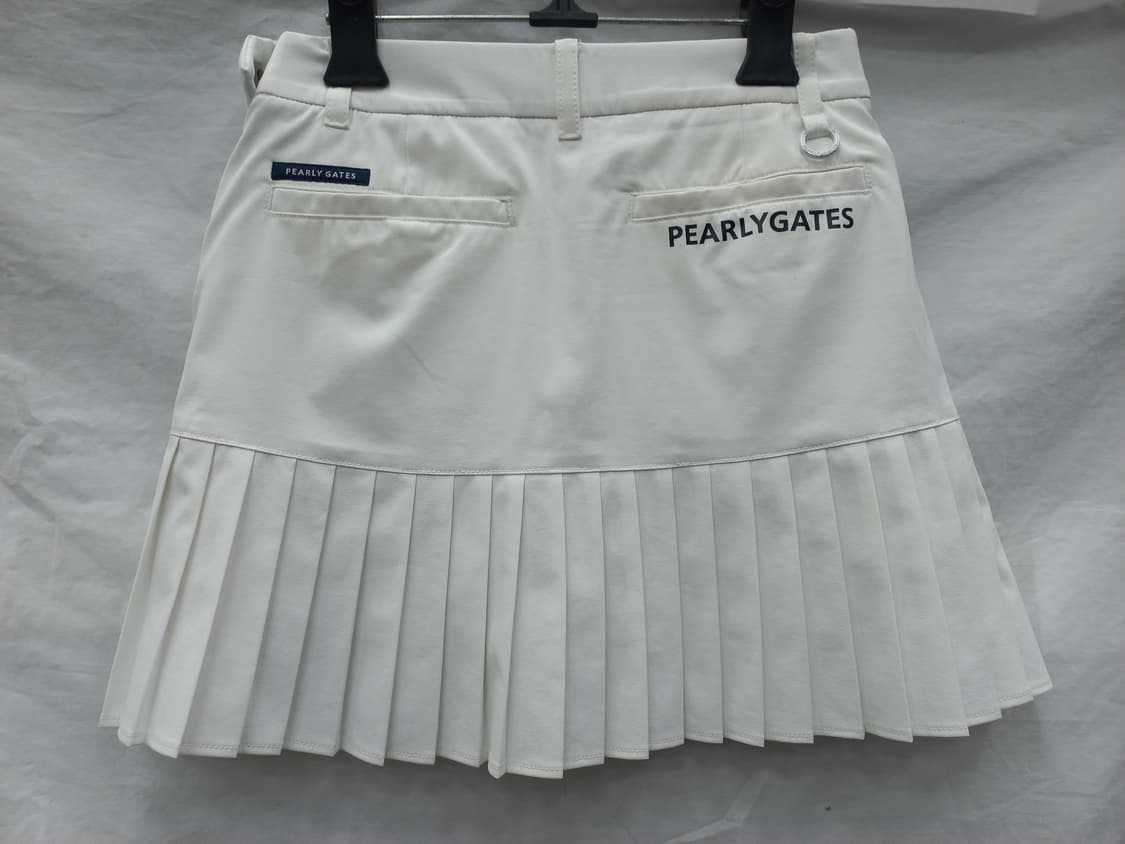 파리게이츠 화이트 플리츠 골프 스커트 (허리 25) 상품이미지8
