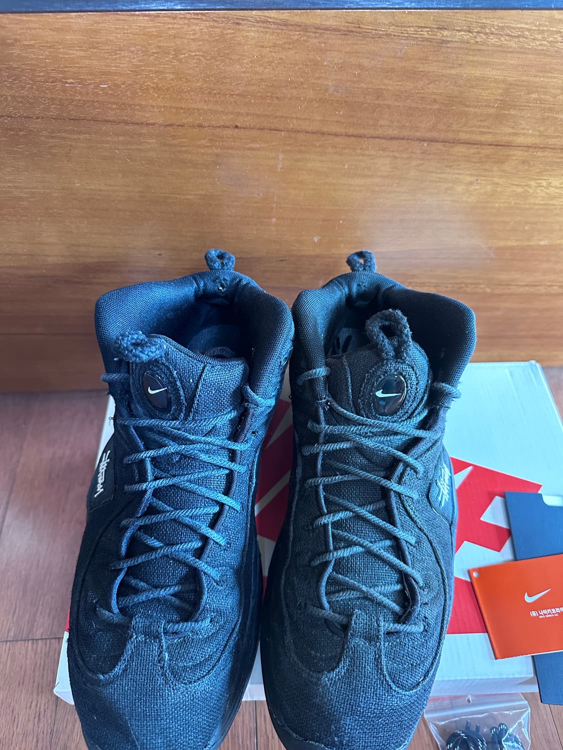 [280] 나이키 스투시 에어페니2 블랙 상품이미지3