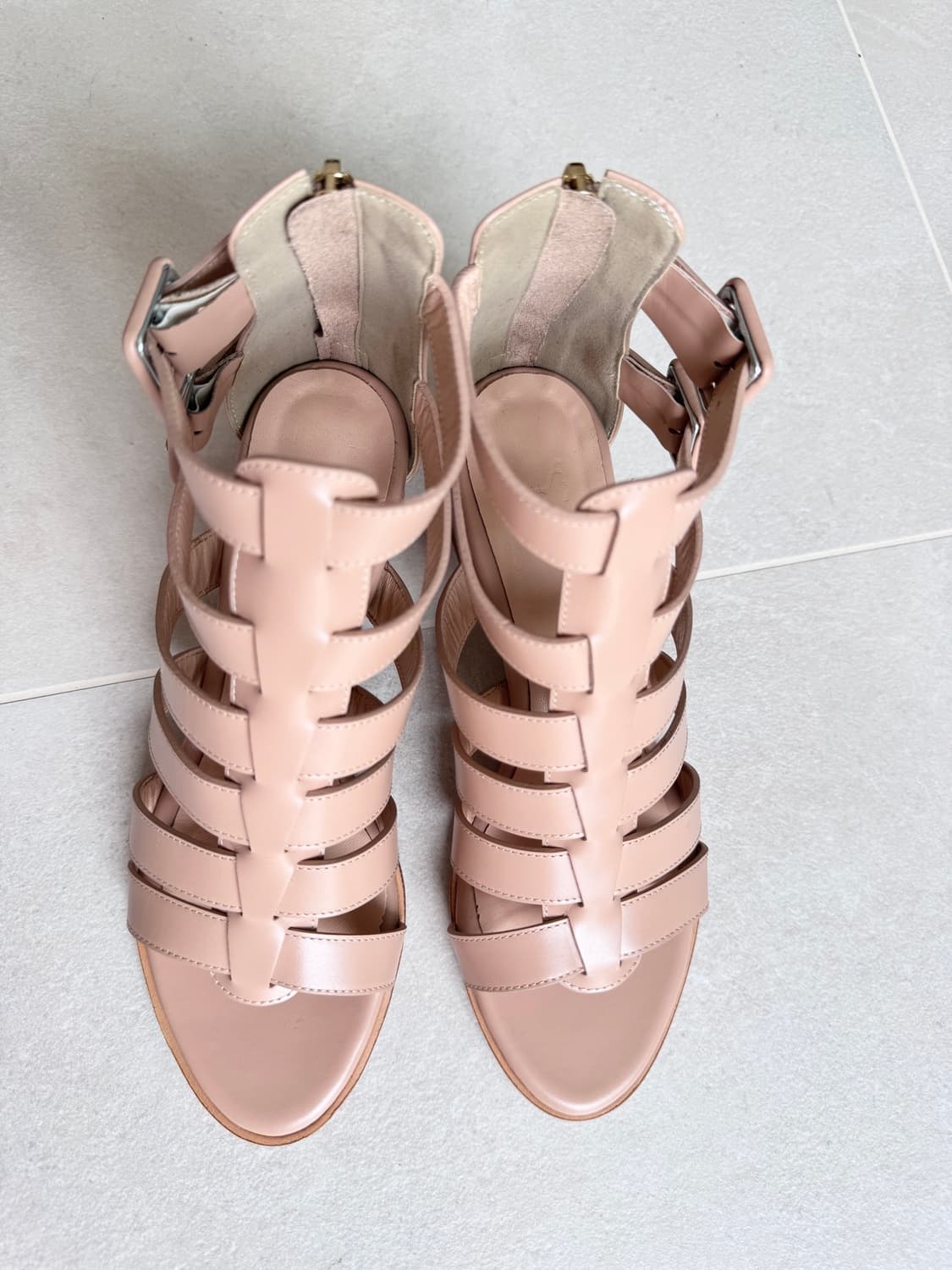 새상품 디자이너 슈즈 전체 소가죽 OH SHOE DESIGNS 샌들 24 상품이미지5