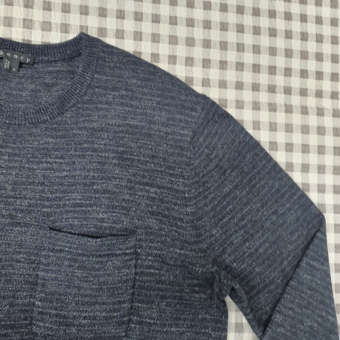 띠어리 긴소매 면티 남자95 상품이미지3