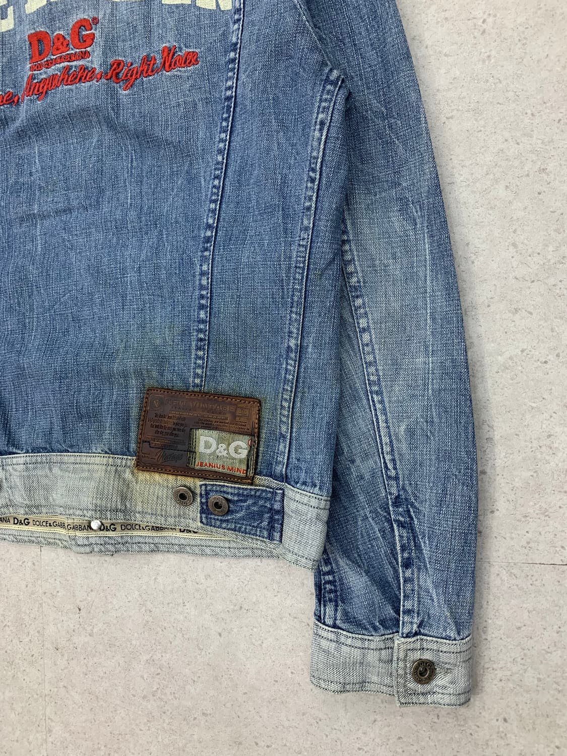 Dolce&gabbana 돌체엔가바나 데님 청자켓 상품이미지5