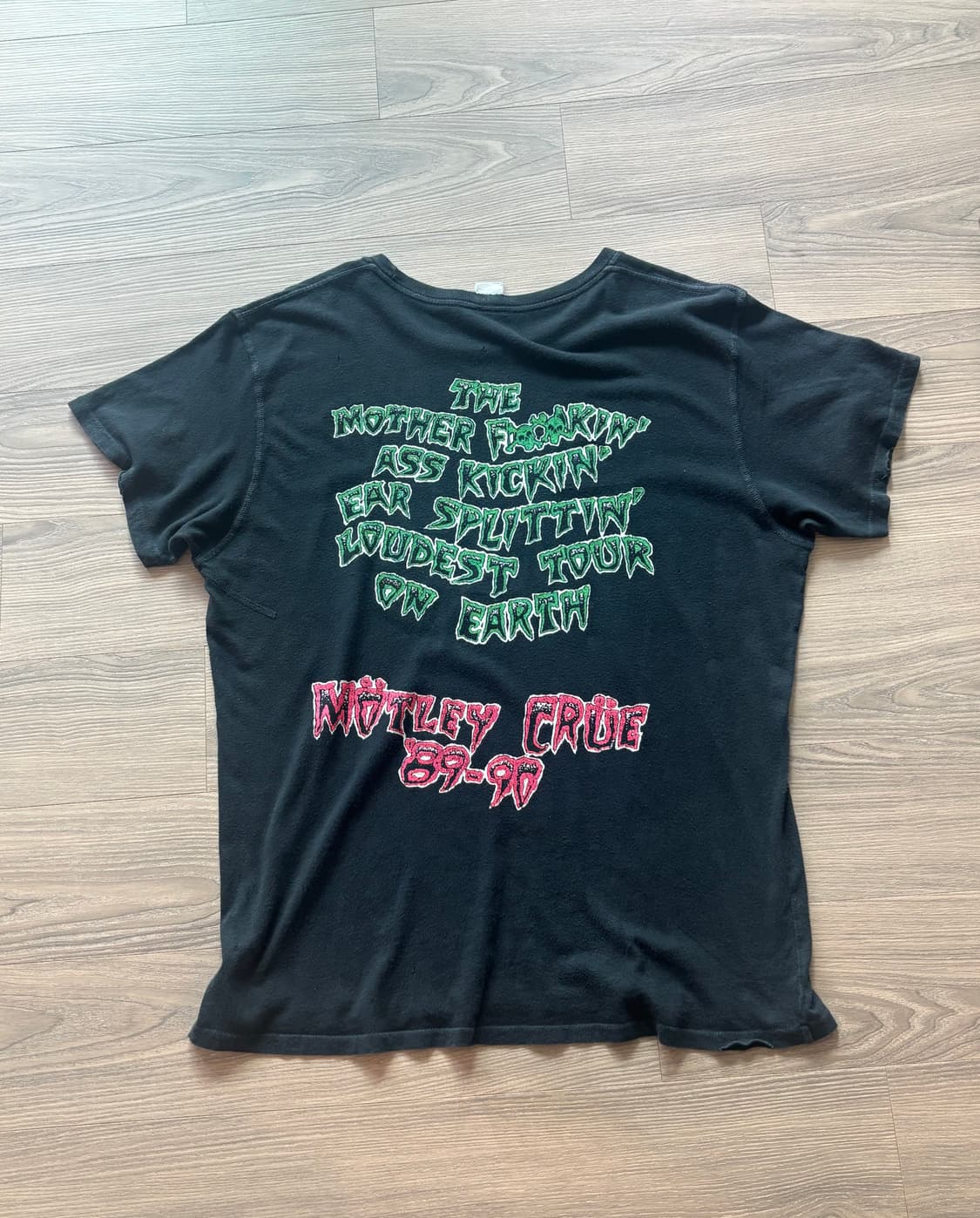 Madeworn_메이드원 머틀리 크루 밴드티 상품이미지2