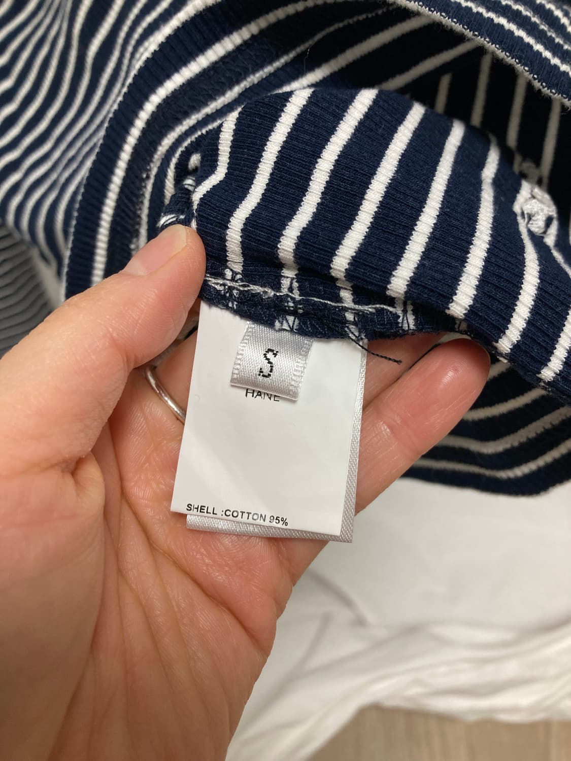 HANE 하네 스트라이프티셔츠 상품이미지4