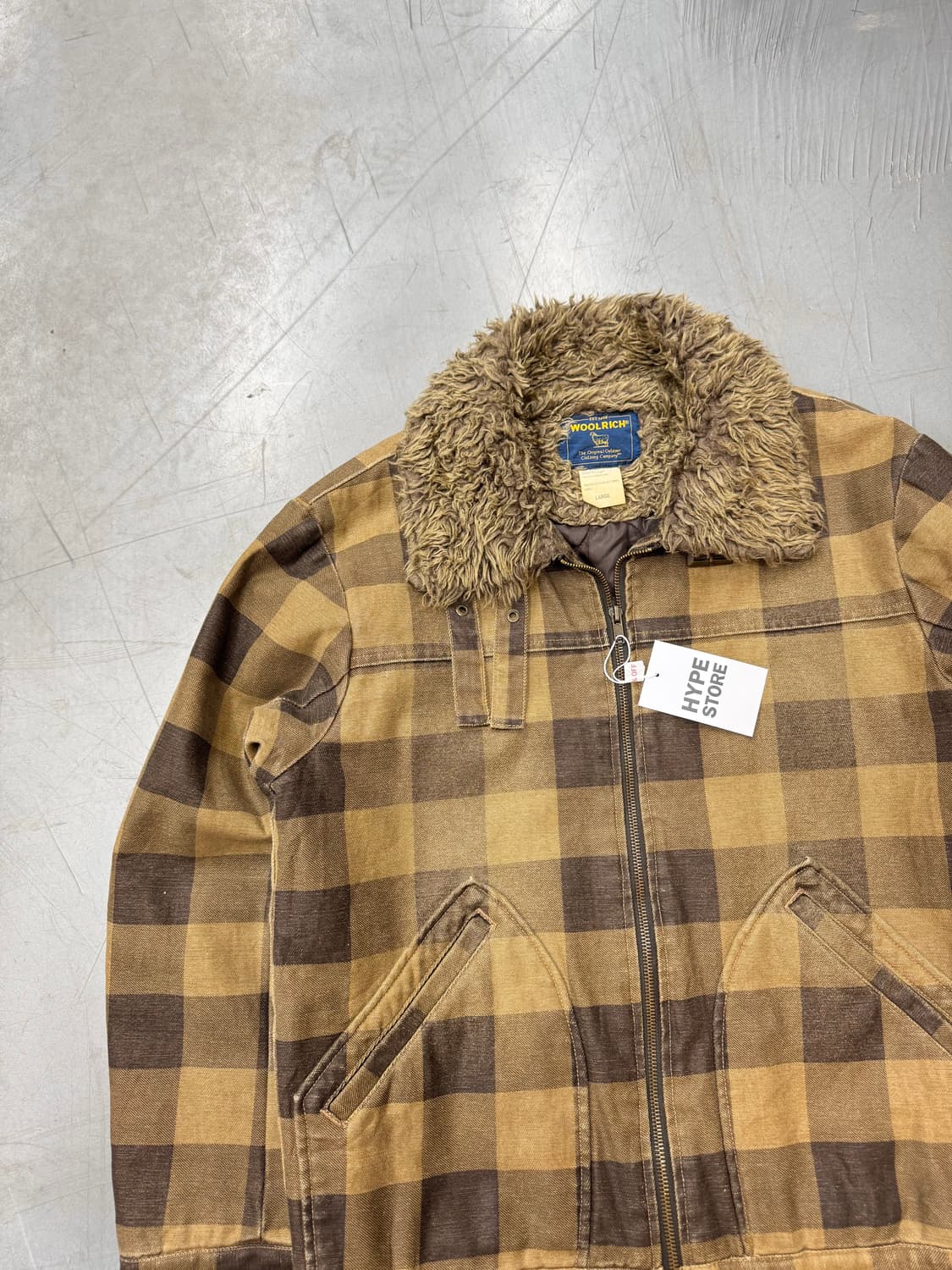 Woolrich 울리치 체크 쉐르파 자켓 상품이미지2