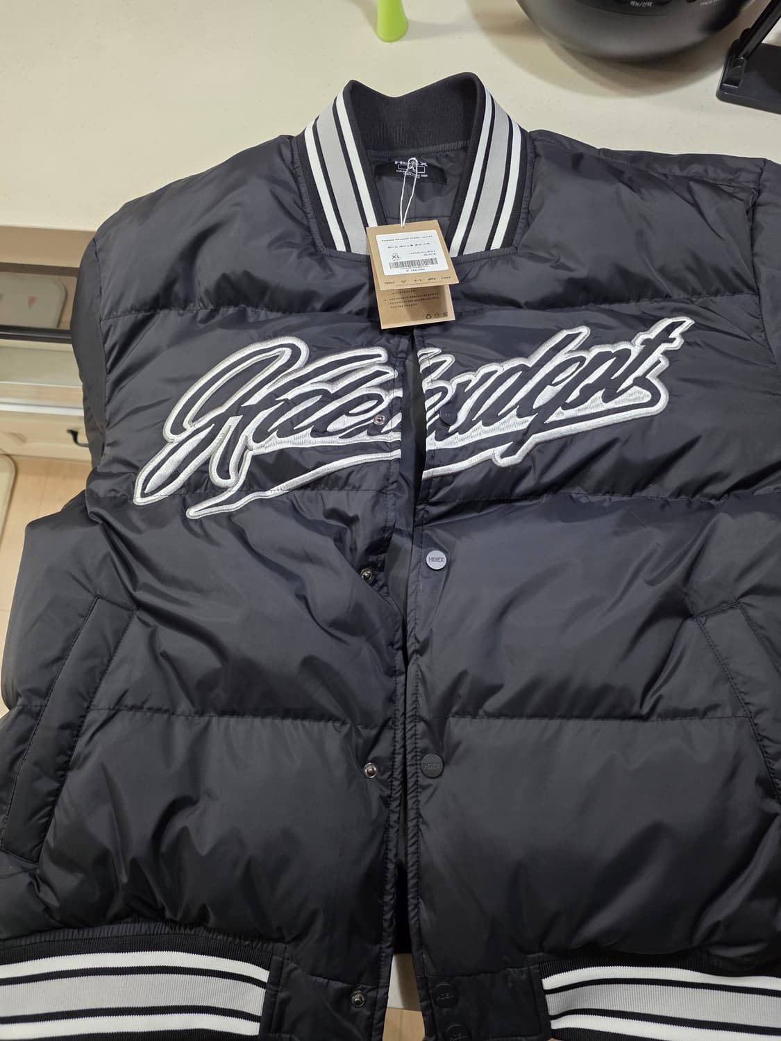 에이치덱스 베이스볼 패딩자켓 상품이미지5