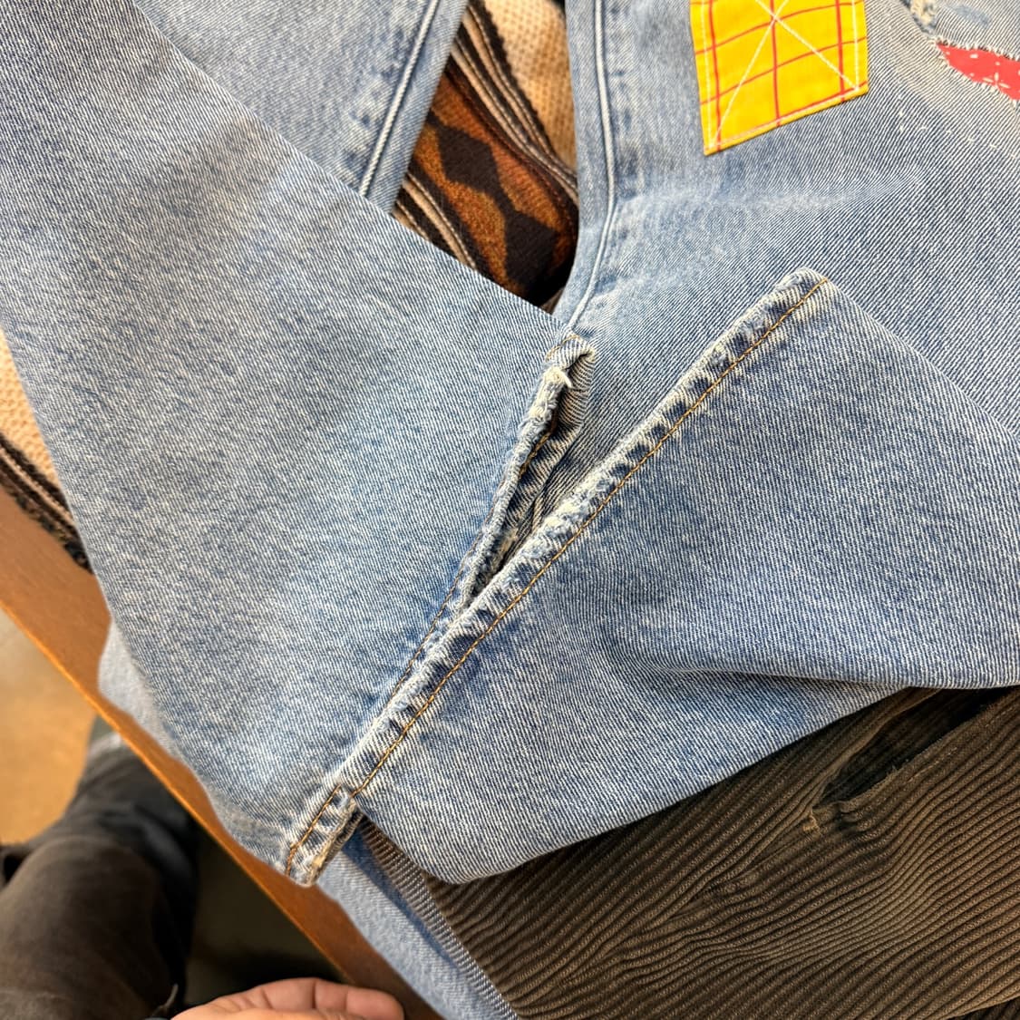 리바이스 토이스토리 568 루즈핏 패치워크 34x32 35 상품이미지6
