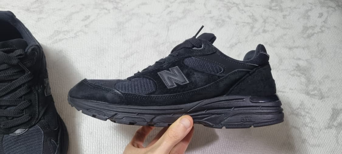 뉴발란스 993 트리플 블랙 280 상품이미지4