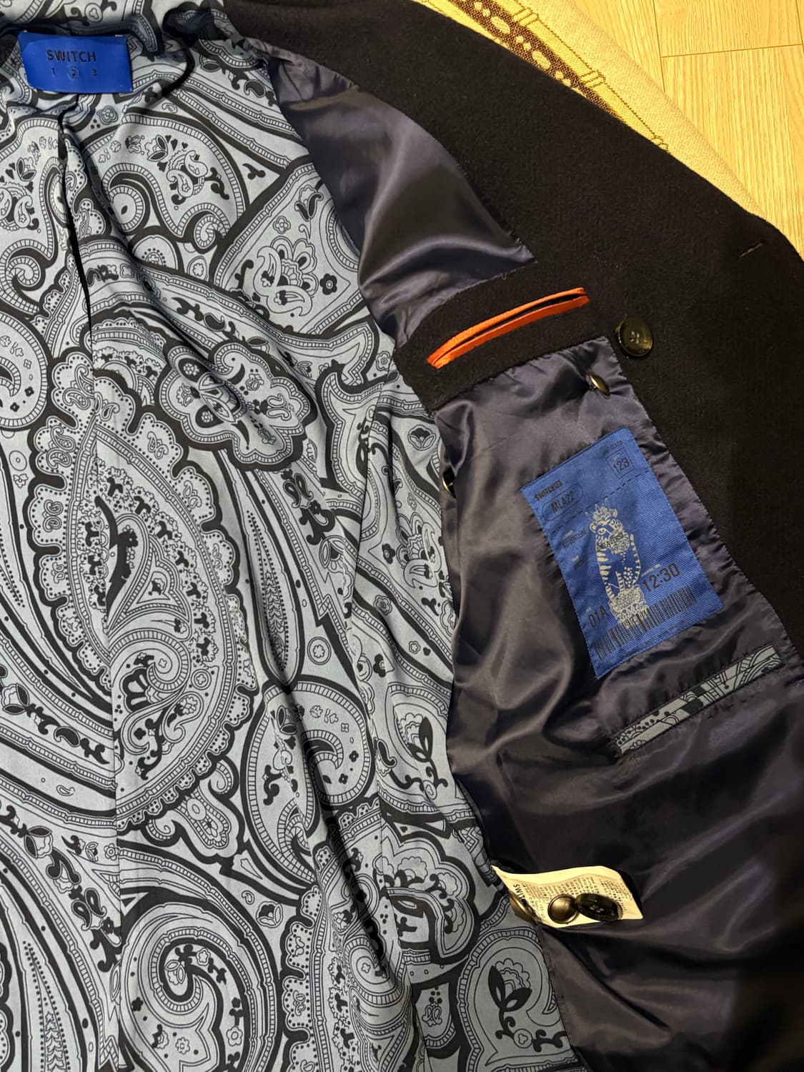 스위치123 남성 피코트 2사이즈 상품이미지6