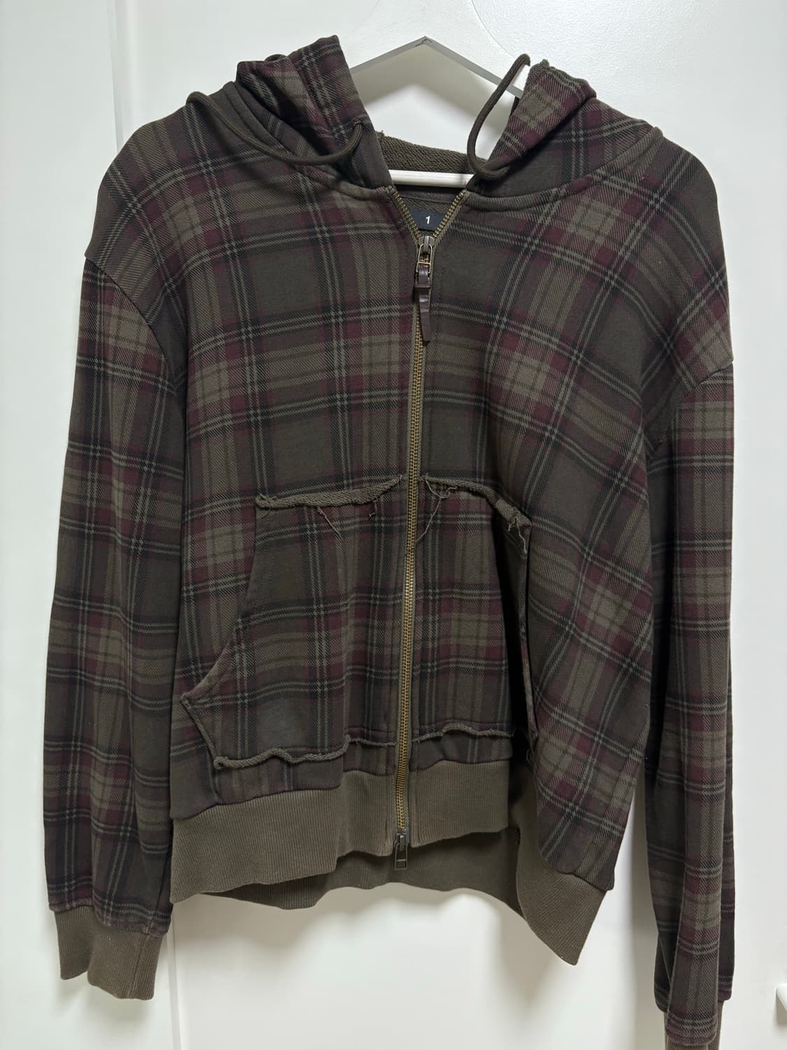 사파리스팟 타탄후디 상품이미지1