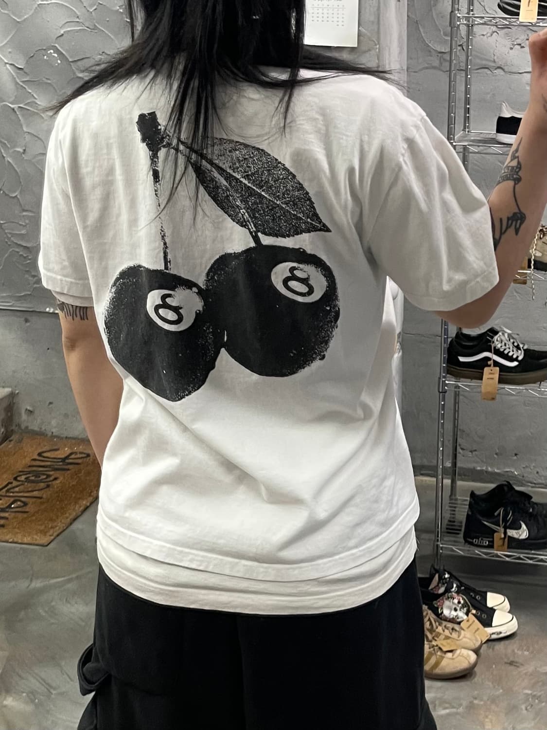 스투시 에잇볼 체리스 반팔 티셔츠 상품이미지9