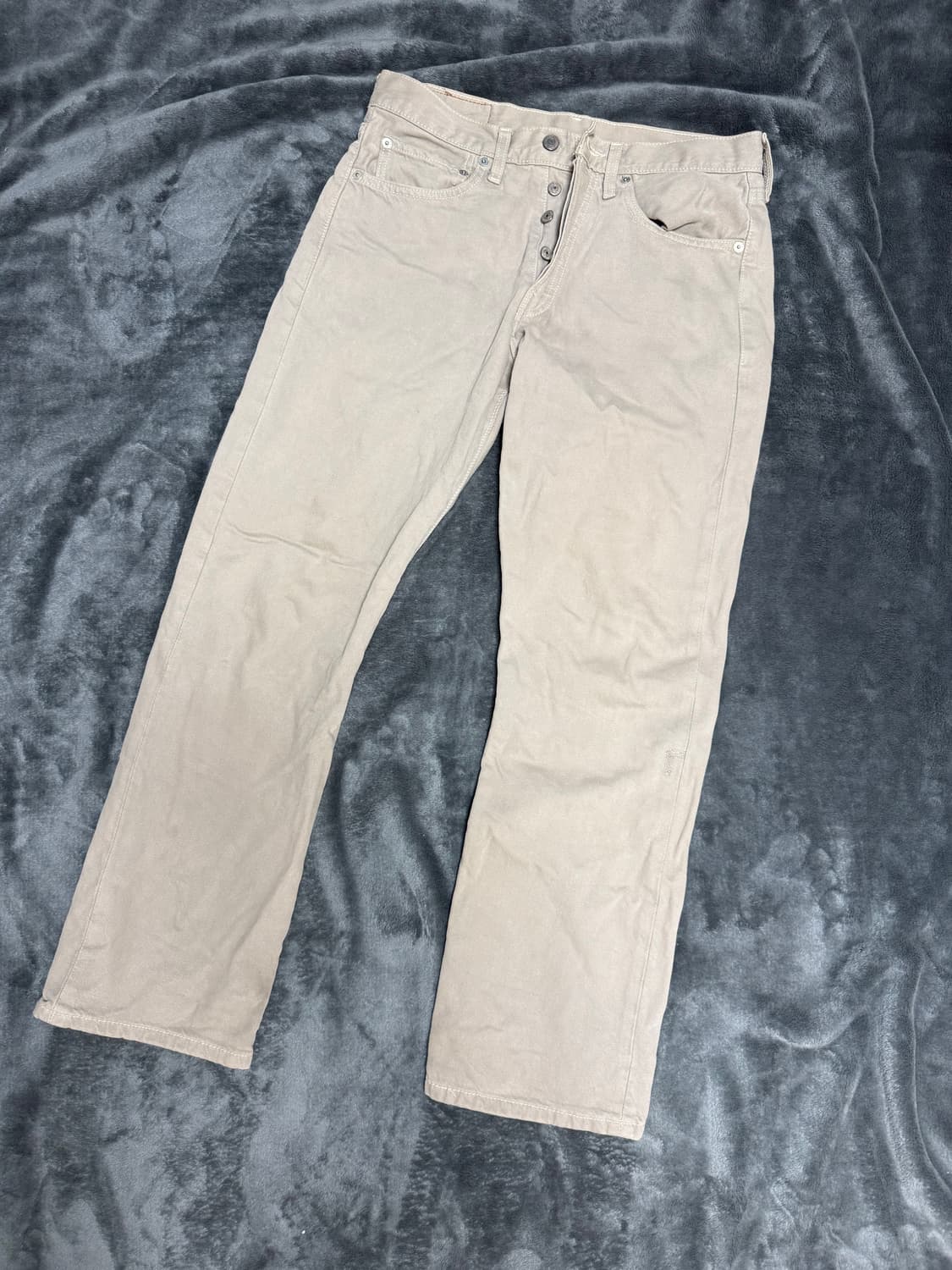 리바이스 501 오리지널 핏 베이지 (31x30) 상품이미지2