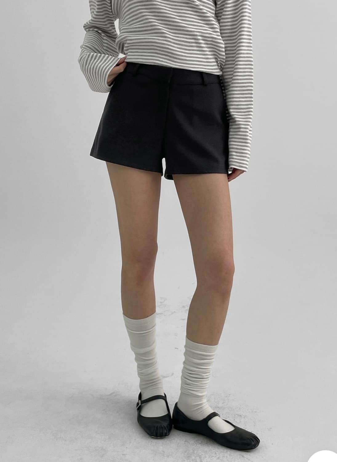 새상품) 블랙업 비폴렌 숏팬츠 S/S ver 블랙업 바지 상품이미지1