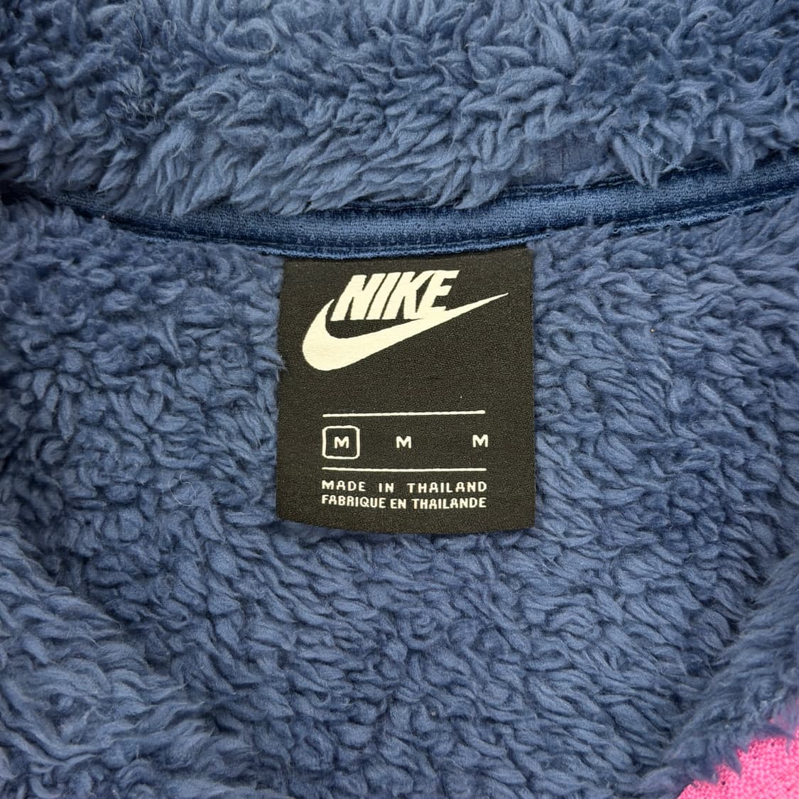 나이키 우먼 플리스 플러쉬 크롭 탑 맨투맨 M 상품이미지4