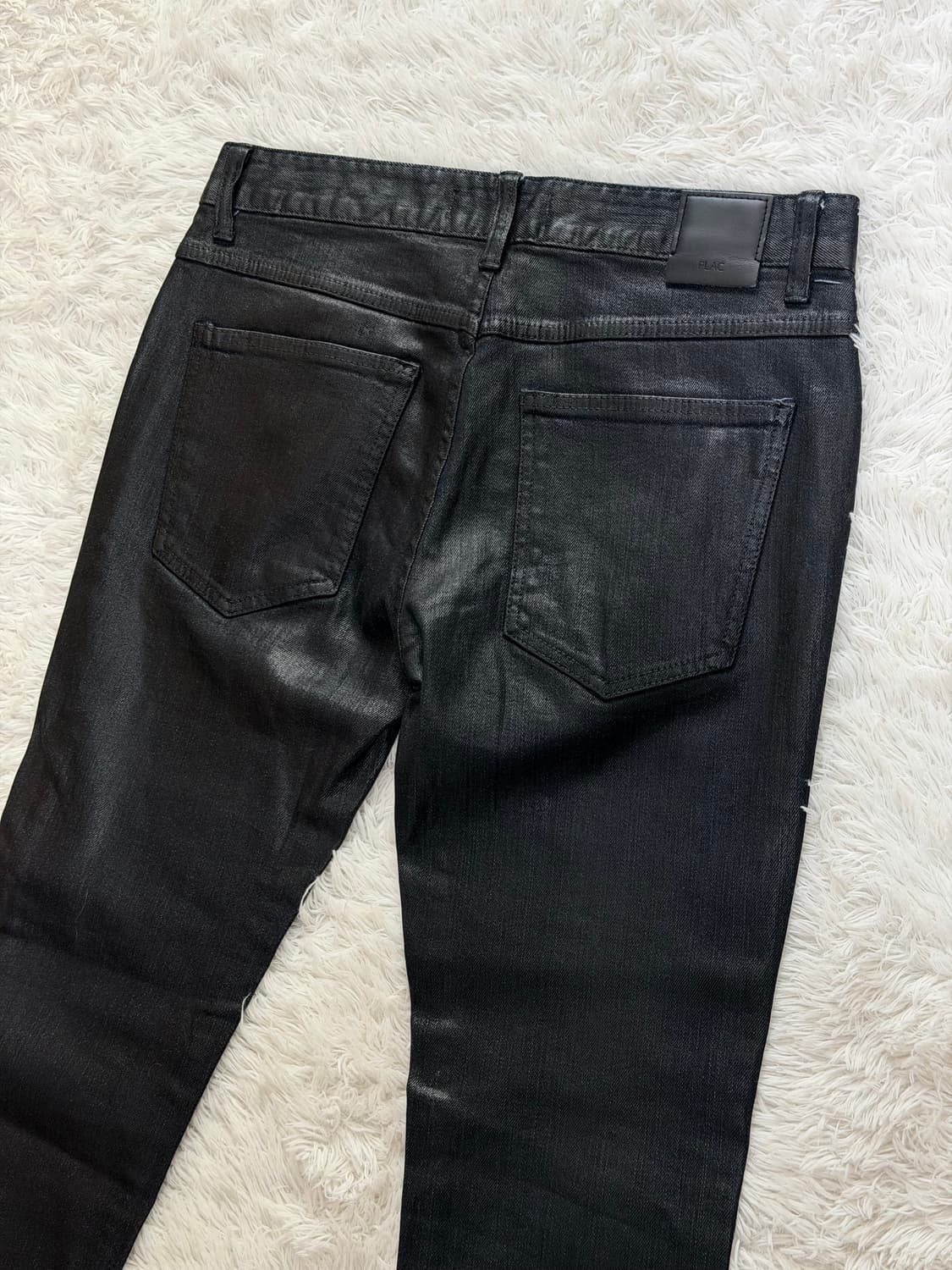 플랙진 베를린 코팅 블랙 데님 상품이미지7