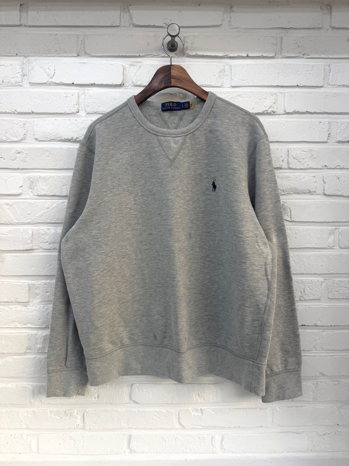 폴로 그레이 맨투맨  상품이미지3