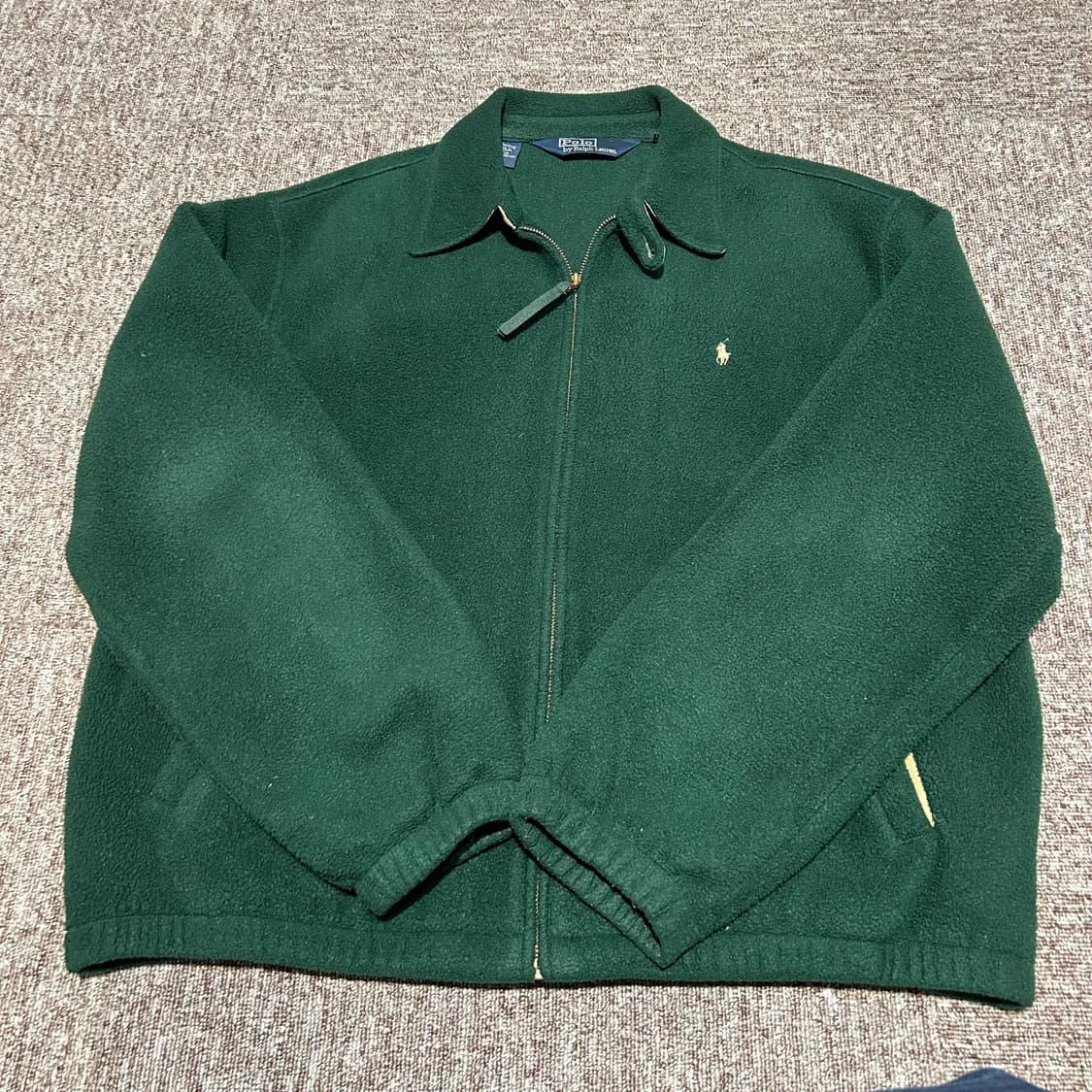 XL) 폴로 랄프로렌 폴라텍 플리스 후리스 블루종  상품이미지3