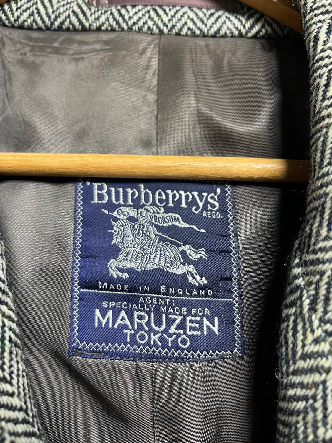 버버리 아이리쉬트위드 코트 상품이미지4