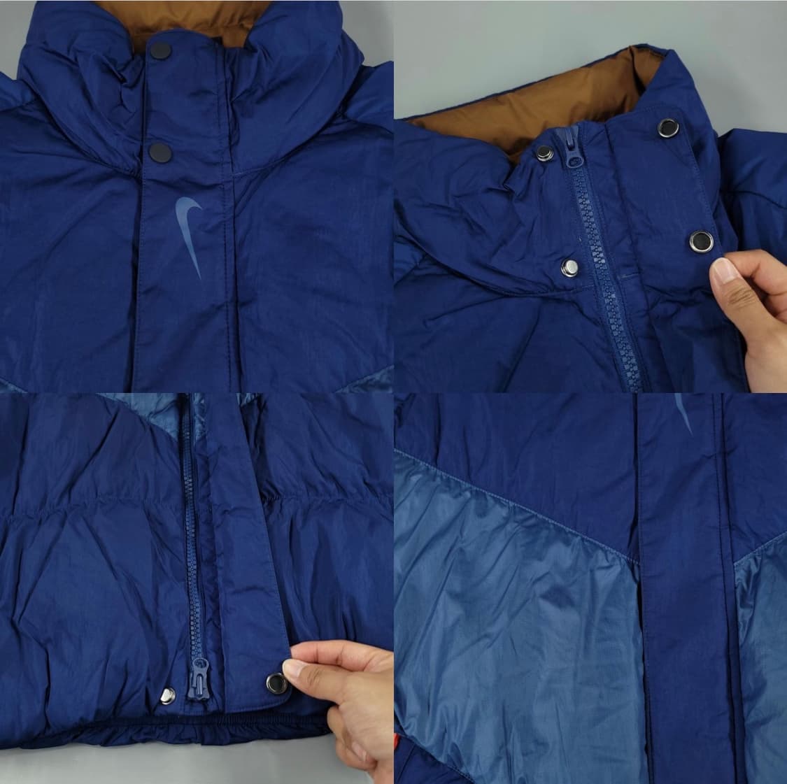 나이키 스포츠웨어 스우시 로고 다운 패딩 M 상품이미지4