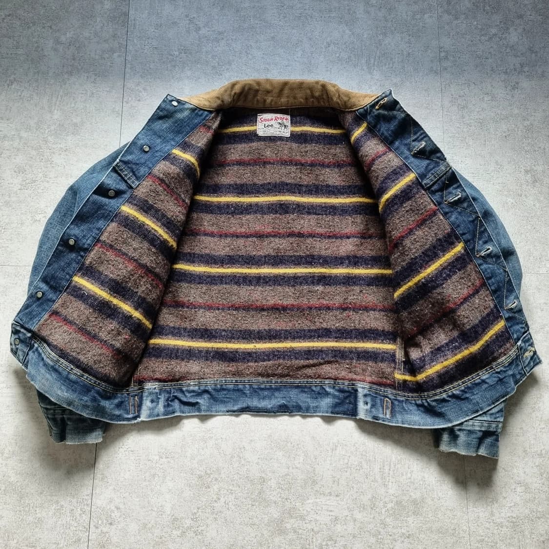 60s USA Lee 101lj Storm Rider Denim Jkt 상품이미지6