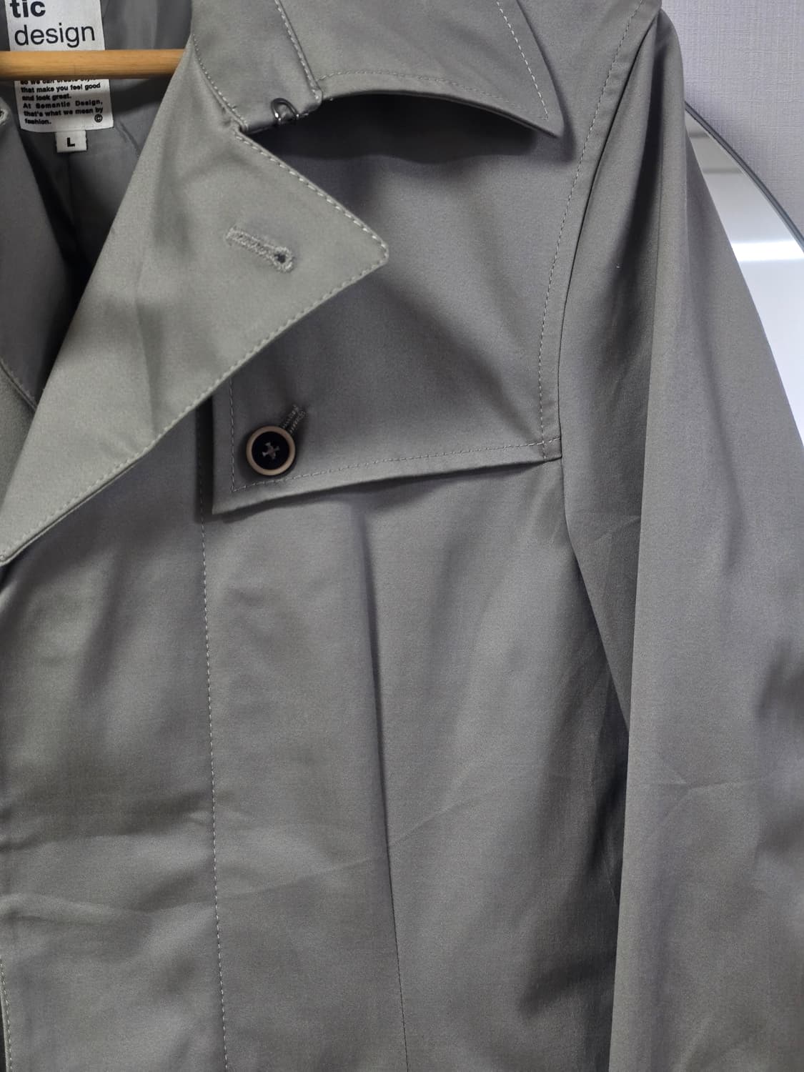 세만틱 디자인 필드 자켓 그레이 L 상품이미지4