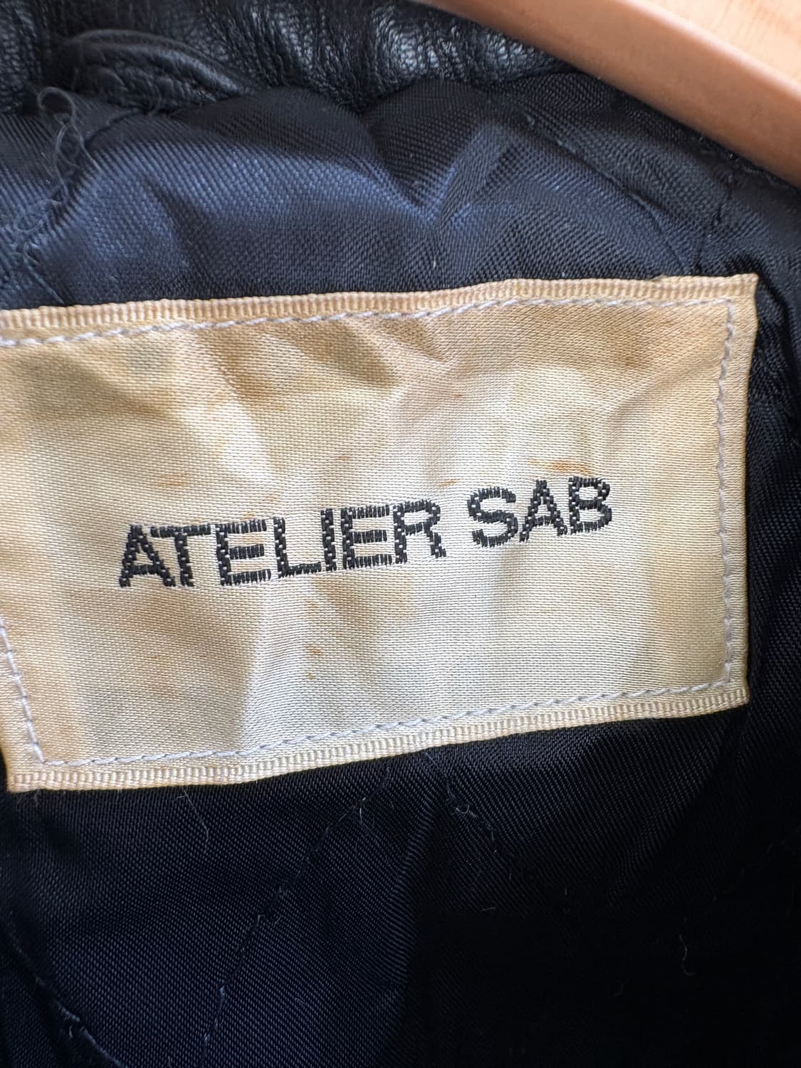 ATELIER SAB  레더자켓 상품이미지7