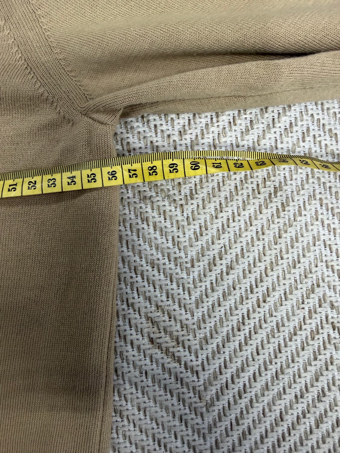 정품) 라코스테 남성 베이지색 가디건 100 상품이미지7