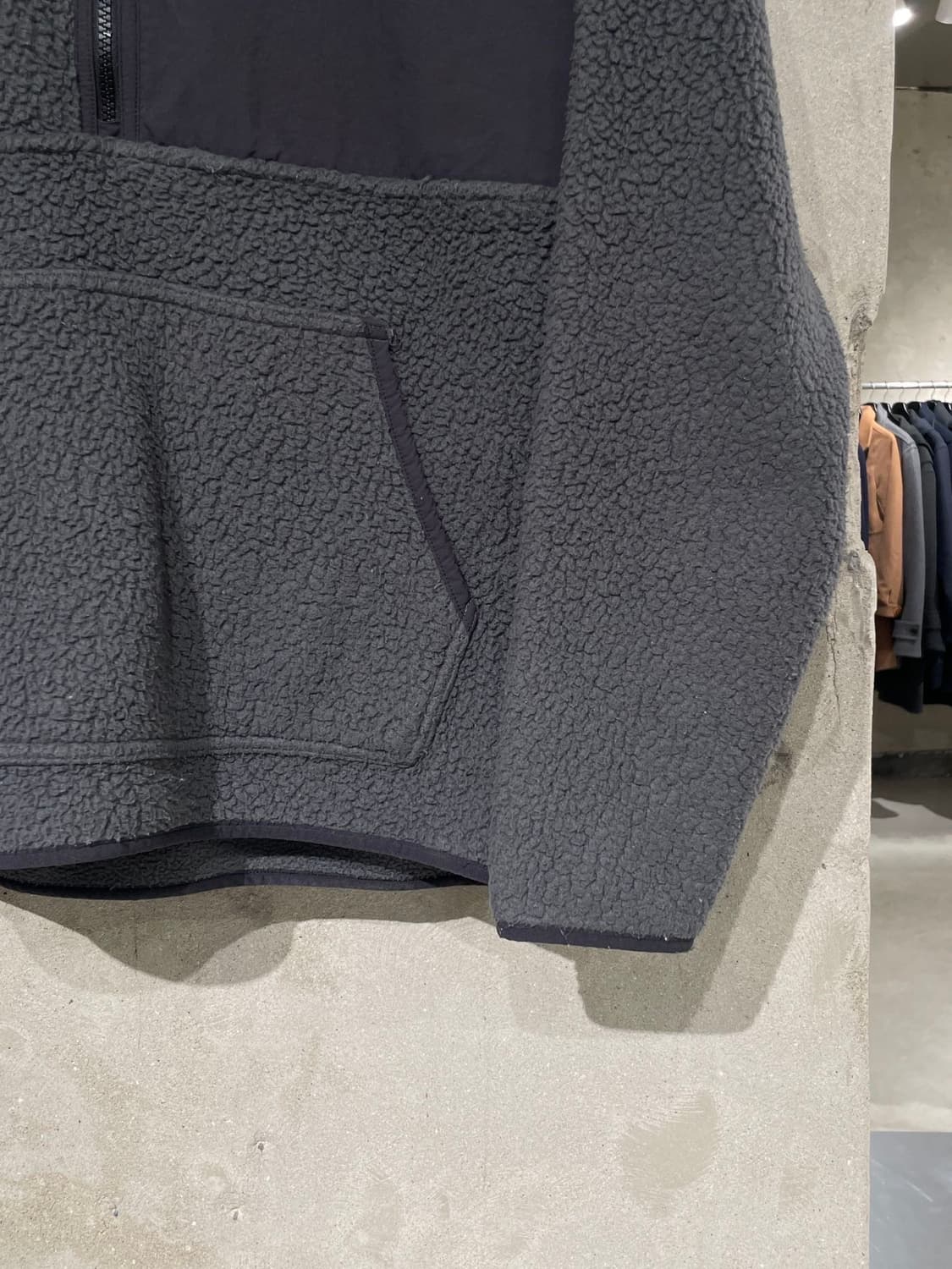 파타고니아 그레이 레트로 파일 플리스 후디 아노락 상품이미지5