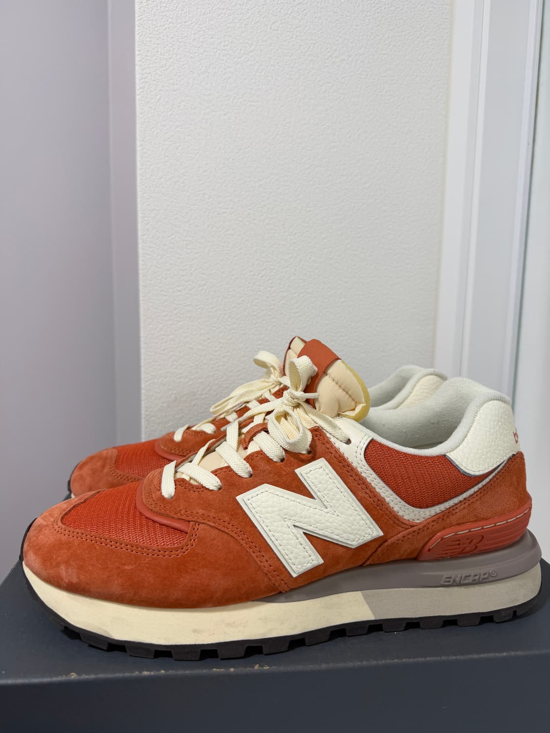 뉴발란스574 레거시 오렌지 275 상품이미지6
