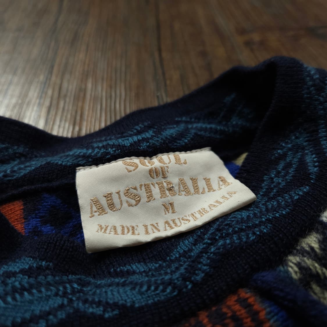 소울 오브 오스트레일리아 쿠지 아카이브 케이블 텍스쳐 스웨터 상품이미지5