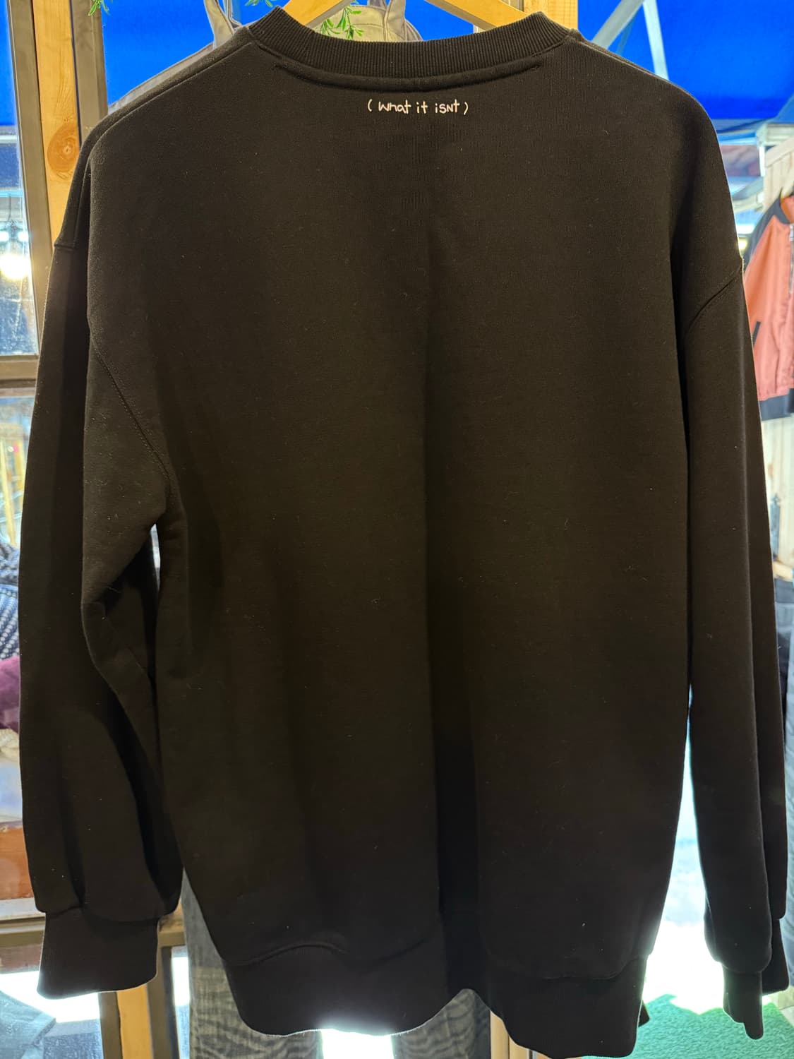 와키윌리 스티치 자수 맨투맨 상품이미지4