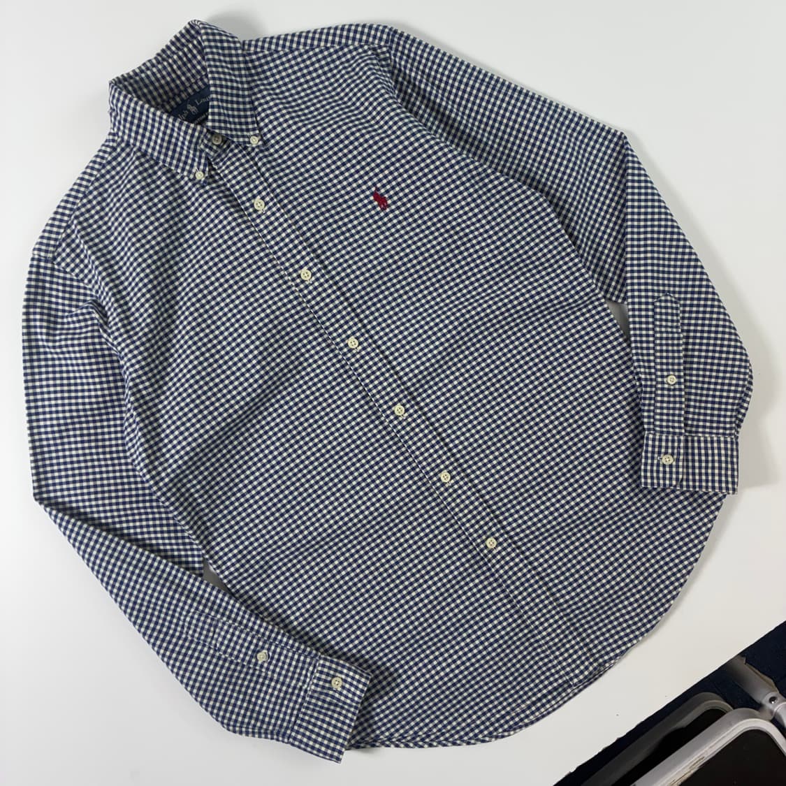 Polo  폴로 랄프로렌 자수 코튼 체크 셔츠  상품이미지2