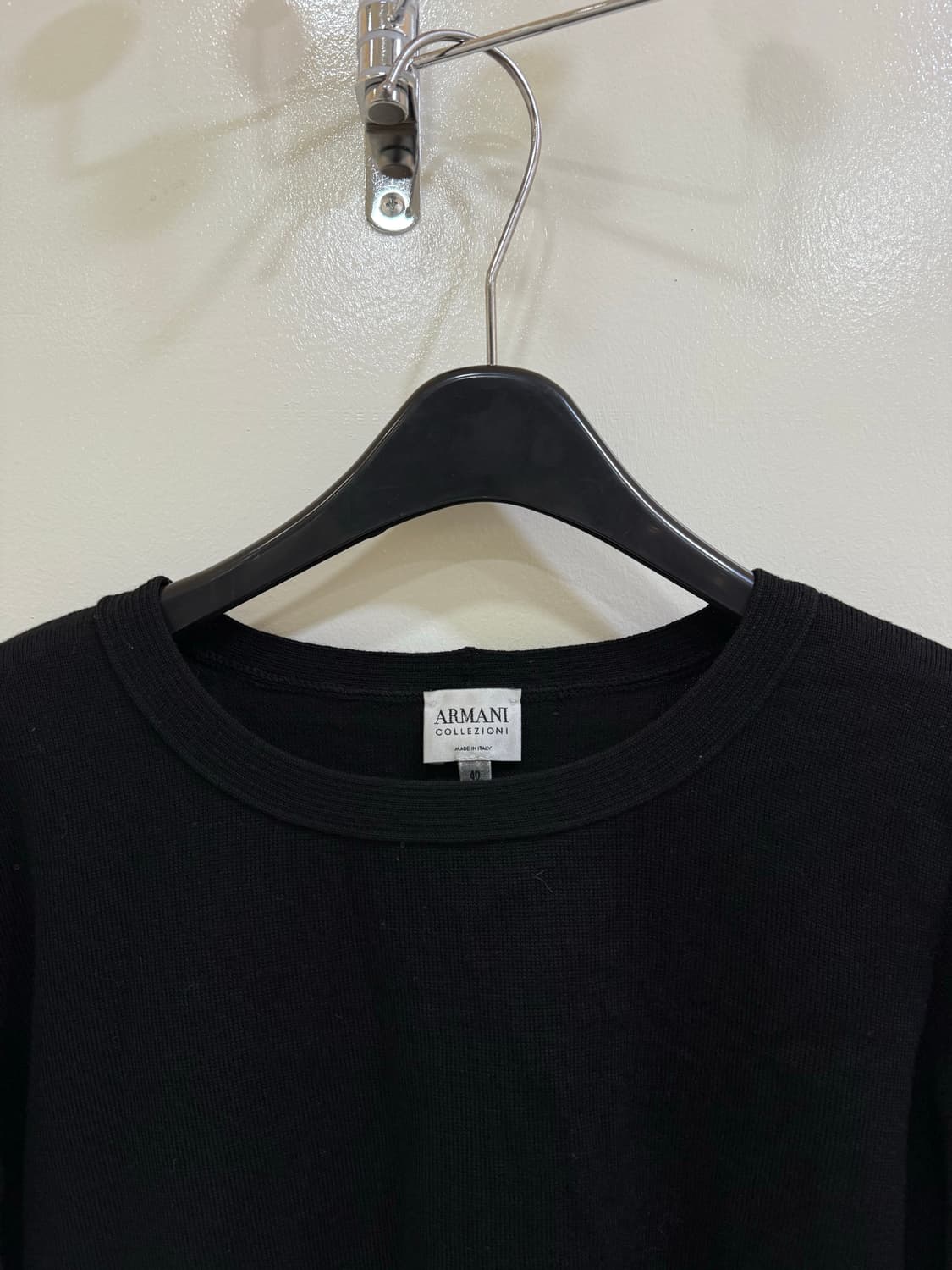 아르마니 꼴레지오니 블랙 니트 정품 상품이미지2