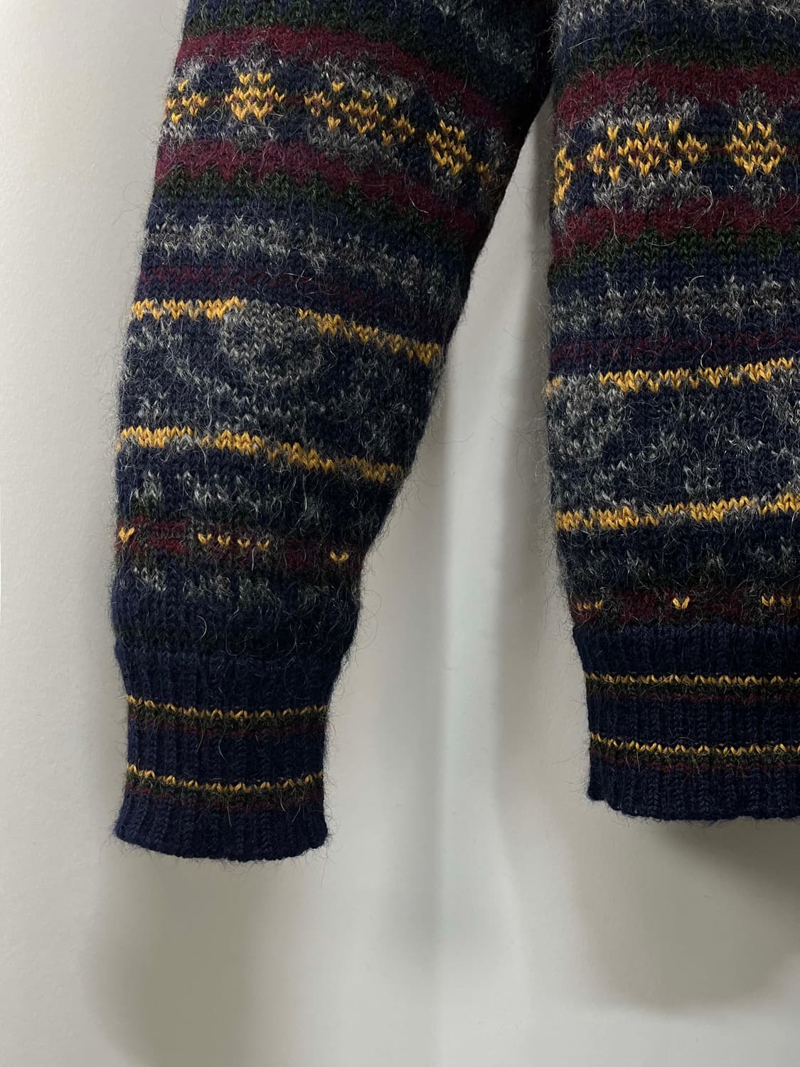 폴로 랄프로렌 페어아일 P풋볼 알파카 모헤어 니트 스웨터 상품이미지7