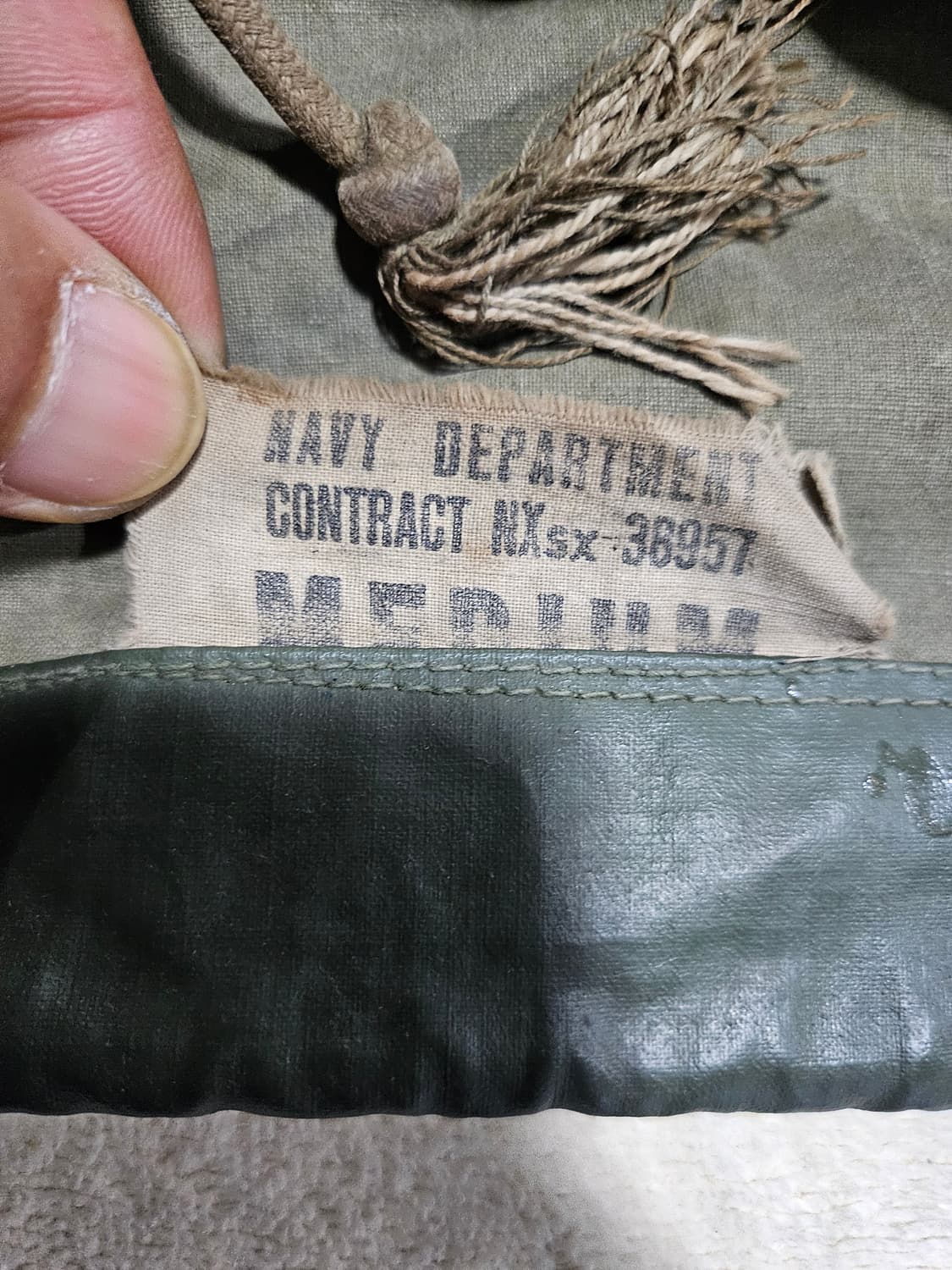 40s 미군오리지날 USN 아노락 미듐 상품이미지6