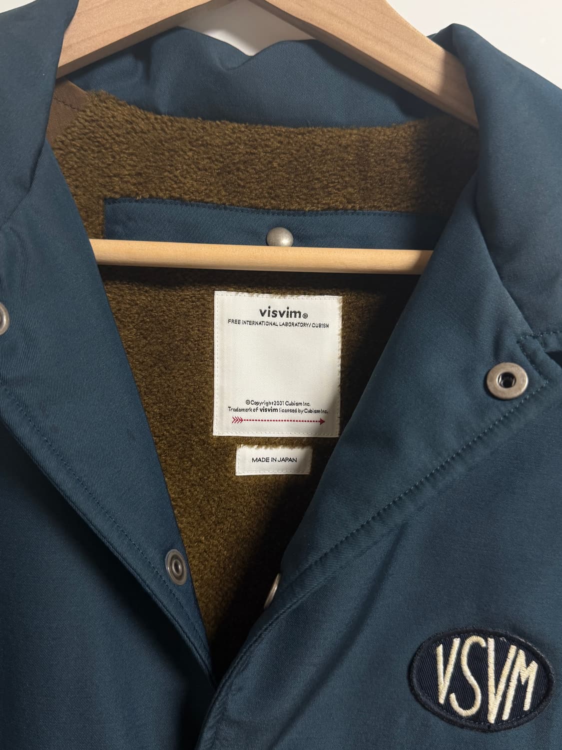 [1] 비즈빔 코치자켓 네이비 상품이미지3