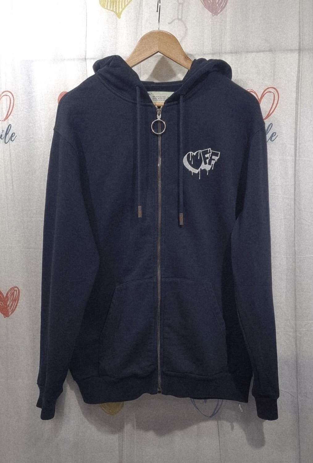 정품) 우영미 오버핏 마커스 후드집업  상품이미지1