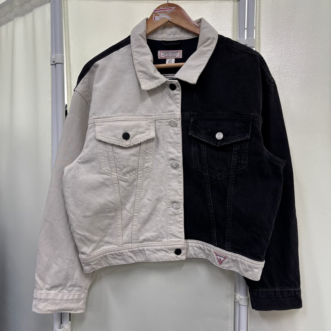 게스 투톤 데님 자켓 상품이미지1