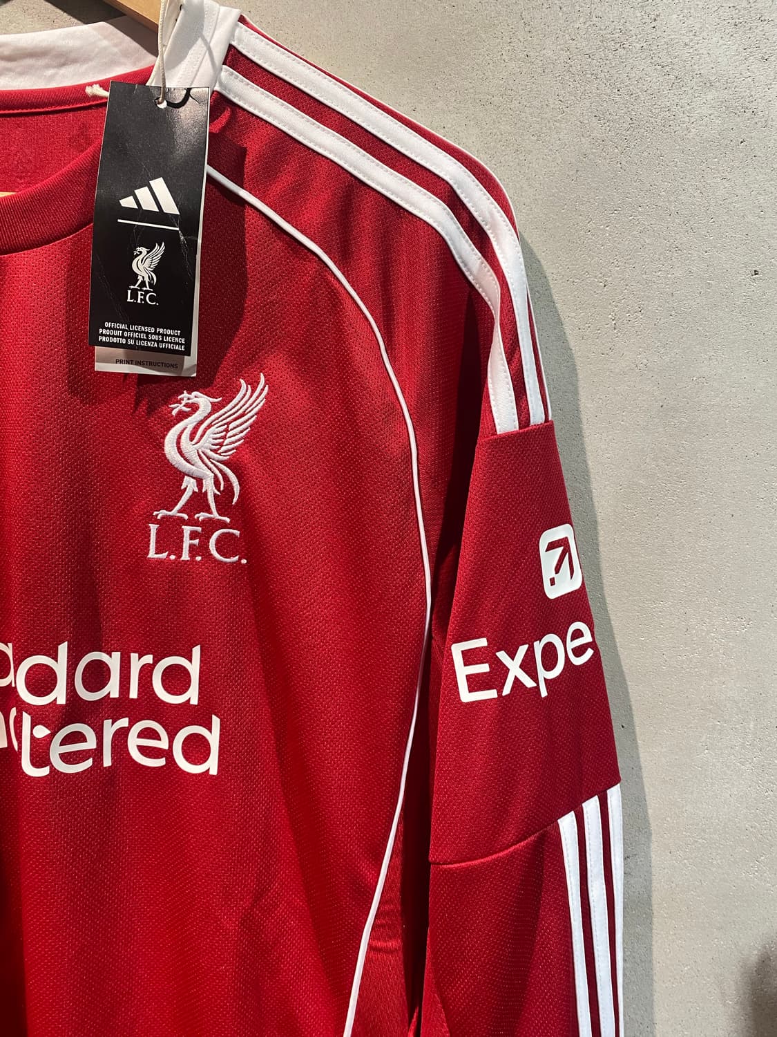 25-26 리버풀 살라 긴팔 홈 유니폼 (NEW) 상품이미지3