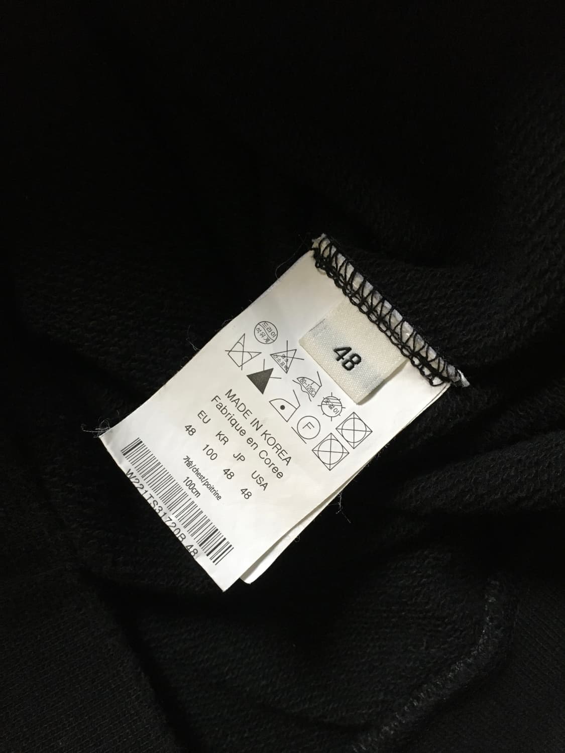 우영미 백로고 후드티  상품이미지4