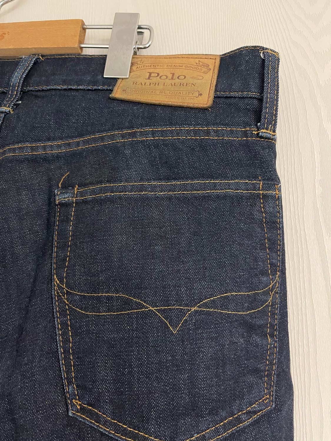 폴로 랄프로렌 설리반 슬림 다크인디고 데님 청바지33/32 상품이미지5