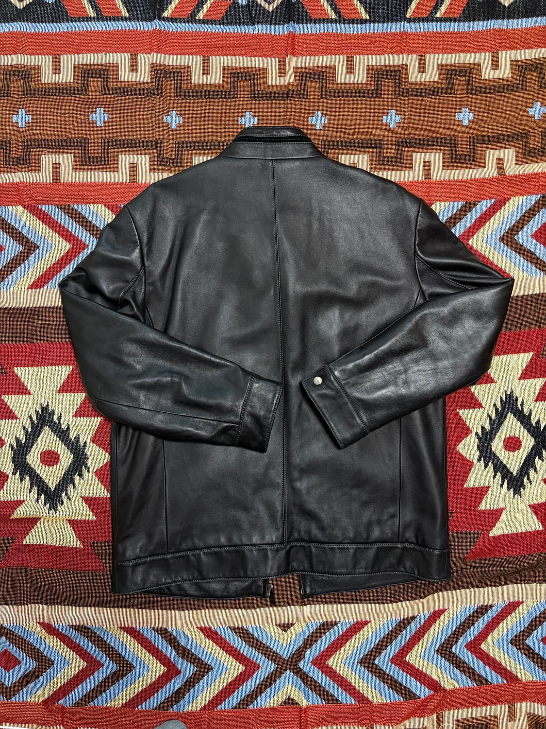 100-105) 램스킨 레이서 양가죽 자켓  상품이미지10